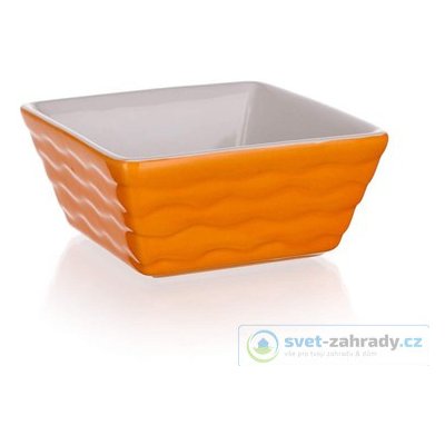 Banquet Zapékací forma čtvercová 9,5x9,5cm Culinaria Orange – Hledejceny.cz