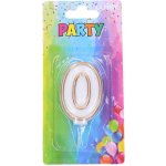 Wiky Dortová svíčka 0 zlatá – Zboží Mobilmania