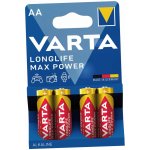 Varta LongLife Max Power AA 4ks 4706101404 – Zboží Živě