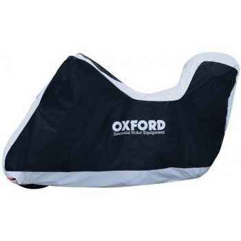 Oxford Aquatex s prostorem na kufr černá/stříbrná XL