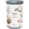 Svíčka Yankee Candle Signature Coconut Beach Tumbler 567g