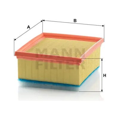 MANN FILTER Vzduchový filtr C 21 116/1 – Hledejceny.cz