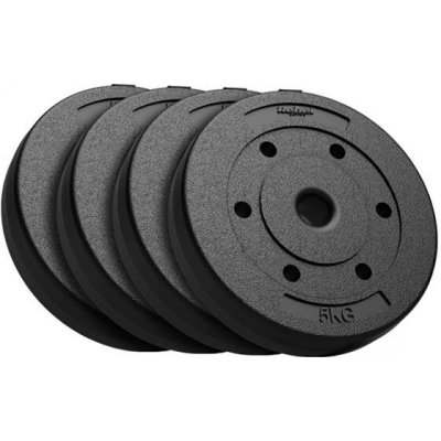 REBEL ACTIVE Závaží litinová 20 kg otvor 31 mm – Zboží Dáma