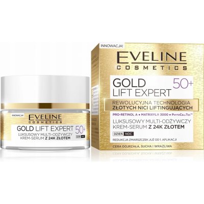 Eveline Cosmetics Gold Lift Expert SPF0 den a noc 50 ml – Sleviste.cz