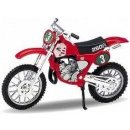 Welly Motocykl Honda CR250R model závodní červená 1:18