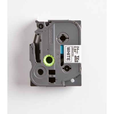 Brother TZE-251, černý tisk/bílý podklad, 8m, 24mm – Zboží Dáma