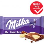 Milka čokoláda mléčná a bílá 90 g – Zboží Dáma
