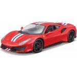 Bburago Ferrari 488 Pista červená 1:24 – Zboží Dáma