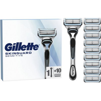 Gillette SkinGuard + 10 ks hlavic – Zboží Dáma