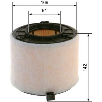 BOSCH F 026 400 677 Vzduchový filtr (F026400677) – Hledejceny.cz