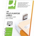 Q-CONNECT etikety univerzální 210x297mm, A4, 100 archů – Zboží Dáma