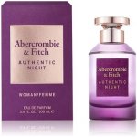 Abercrombie & Fitch Authentic Night parfémovaná voda dámská 50 ml – Hledejceny.cz