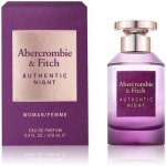 Abercrombie & Fitch Authentic Night parfémovaná voda dámská 100 ml – Hledejceny.cz