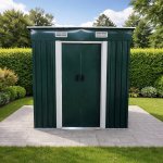 BestBerg BBSH-407GR 2,8 m² 130 x 213 x 191 cm zelená – Hledejceny.cz