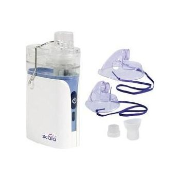 Scala SC350 inhalační rozprašovač s náustkem s dýchací maskou