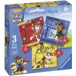 Ravensburger 3v1 Psí Tlapková Patrola 25 36 a 49 dílků – Hledejceny.cz