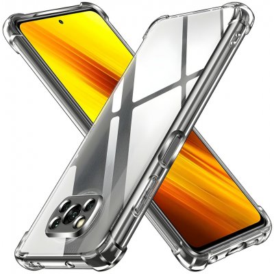 Techsuit - nárazuvzdorný průhledný silikon - Xiaomi Poco X3 NFC - čirý – Hledejceny.cz
