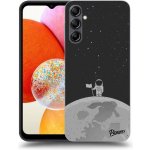 Pouzdro Picasee silikonové Samsung Galaxy A14 4G A145R - Astronaut čiré – Zboží Mobilmania
