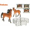 Figurka Zoolandia kůň s hříbětem a doplňky 4druhy