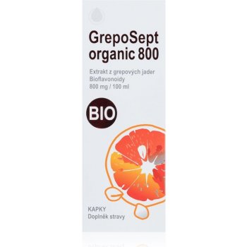 Ovonex GrepoSept ORGANIC 800 kapky z výtažku grepových jader 50 ml