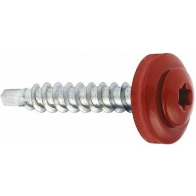 Klempířský šroub barevný 4,8 x 35 mm - RAL 7016 antracit – Hledejceny.cz