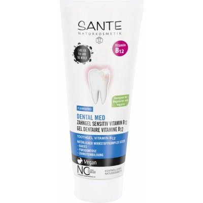 SANTE Sensitive zubní gel s vitamínem B12 75 ml