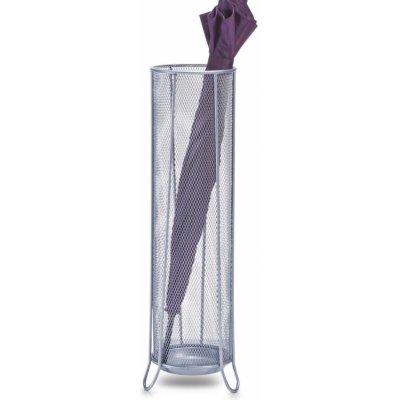 Kovový stojan na deštníky, 53 x 14 cm, ZELLER 17722 stříbrná – Sleviste.cz