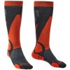 Bridgedale Ski Lightweight Over Calf Merino Performance GraphiteOrange