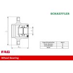 Schaeffler FAG Sada ložisek kol FAG 713610960 | Zboží Auto