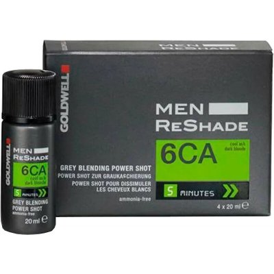 Goldwell Men Reshade 6CA Ash Cold / Dark Blonde 4 × 20 ml – Sleviste.cz