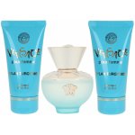 Versace Pour Femme Dylan Turquoise EDT 50 ml + sprchový gel 50 ml + tělové mléko 50 ml dárková sada – Hledejceny.cz