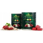 Nuevo Dog Senior Jehněčí a hovězí s ovesnými vločkami 800 g – Zboží Mobilmania