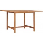 OMAXI 817155 Zahradní jídelní stůl 110 x 110 x 75 cm masivní teak – Hledejceny.cz