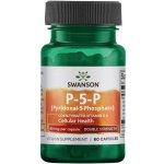 Swanson Vitamin B6 P-5-P 40 mg vitamin B6 60 kapslí – Sleviste.cz