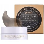 Petitfée Black Pearl & Gold Hydrogel Eye Patch oční polštářky s černou perlou a zlatem 60 ks – Zboží Mobilmania