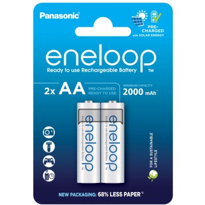 Panasonic Eneloop AA 2ks 3MCDE/2CP