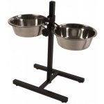 Duvo+ misky s nastavitelným stojanem 56 cm 2 x 24 cm – Zboží Dáma