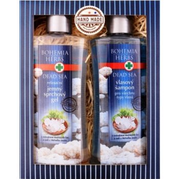 Bohemia Herbs Mrtvé moře sprchový gel 250 ml + vlasový šampon 250 ml dárková sada