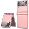 Pouzdro a kryt na mobilní telefon GKK MAGNETIC Plastový Samsung Galaxy Z Flip4 5G růžové