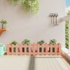Květináč a truhlík zahrada-XL Vyvýšený záhon plotový design 150x30x30 cm masivní douglaska