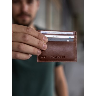 TallGuys pánská kožená peněženka Cognac – Zboží Živě