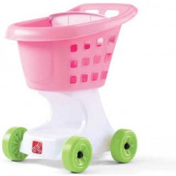 STEP2 nákupní vozík růžový