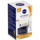 Nivea obnovující denní a noční krém proti vráskám 55+ 2 x 50 ml dárková sada