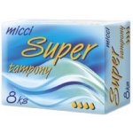 Micci menstruační tampony Super 8 ks – Zboží Dáma