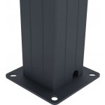 G21 Bioklimatická pergola Austin 4 x 4 m, antracitová hliníková – Hledejceny.cz