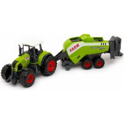 MaDe Traktor s přívěsem 27 cm Balíkovač 3400 – Zbozi.Blesk.cz