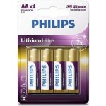 Philips Ultra Lithium AA 4ks FR6LB4A/10 – Hledejceny.cz