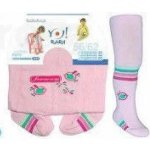 YO kojenecké punčocháčky s ABS Ptáčci růžová – Hledejceny.cz