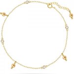 Spark Řetízek na nohu zlatý se Swarovski elements milo BAG5818LGO – Zboží Dáma