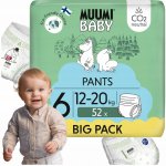 Muumi Baby Pants 6 Junior 12-20 kg kalhotkové eko 52 ks – Sleviste.cz